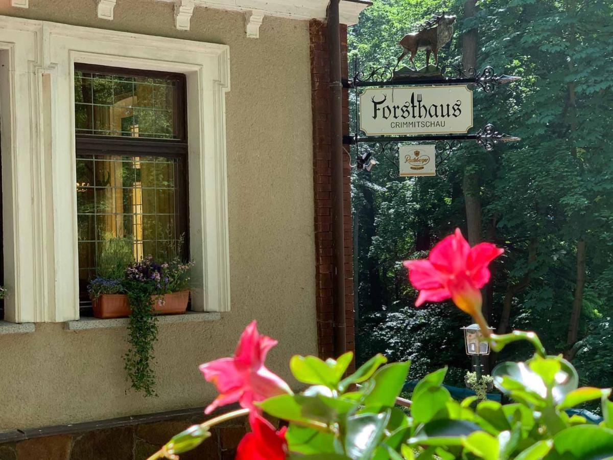 Forsthaus Appartement Crimmitschau Buitenkant foto