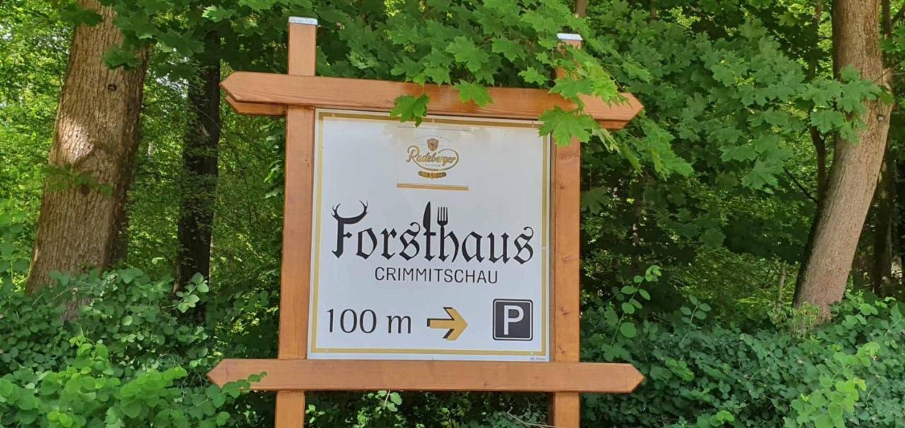 Forsthaus Appartement Crimmitschau Buitenkant foto